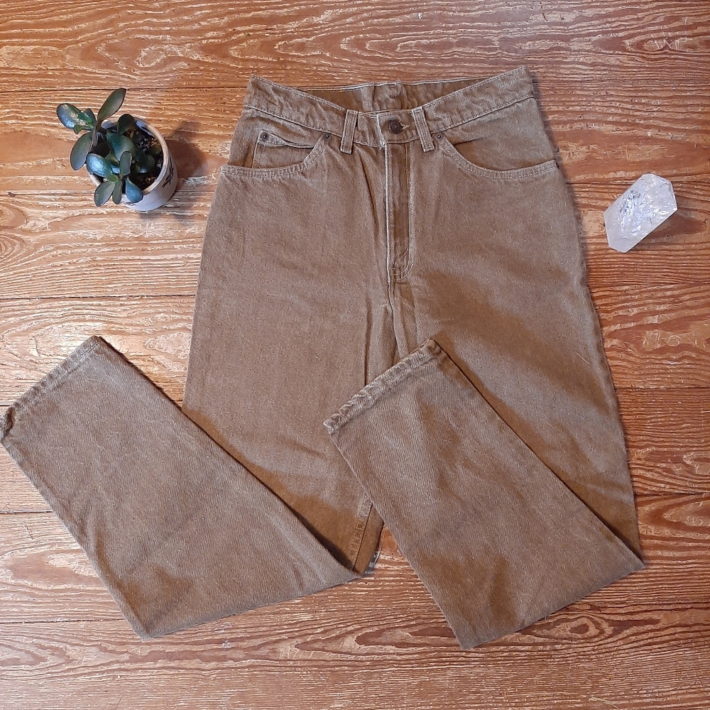 Brown Vintage Levis 560 Student Fit Orange Tag W29 L30